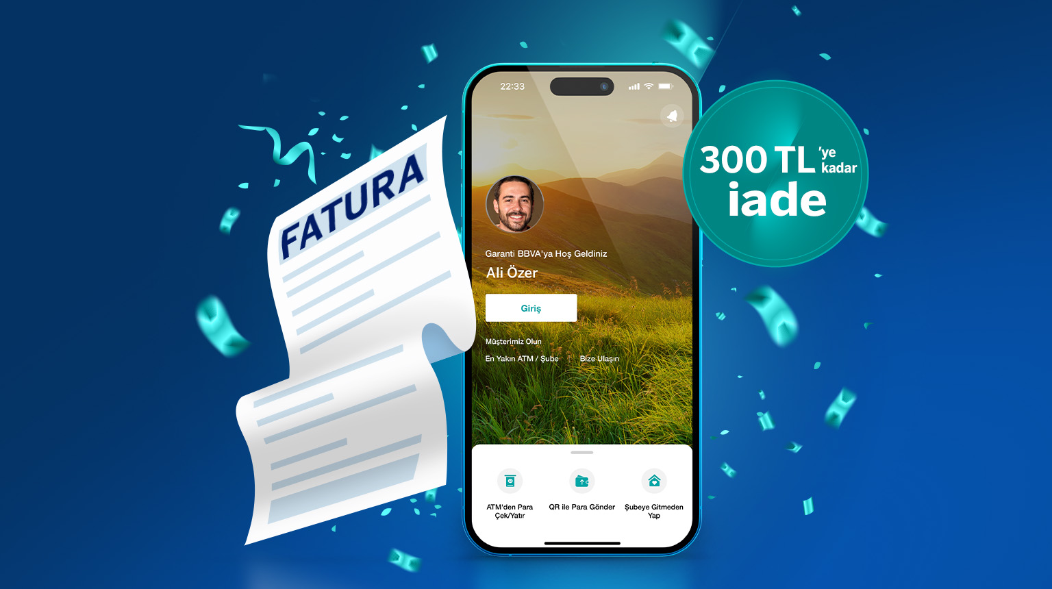 Müşterimiz Olun - Fatura Kampanyası