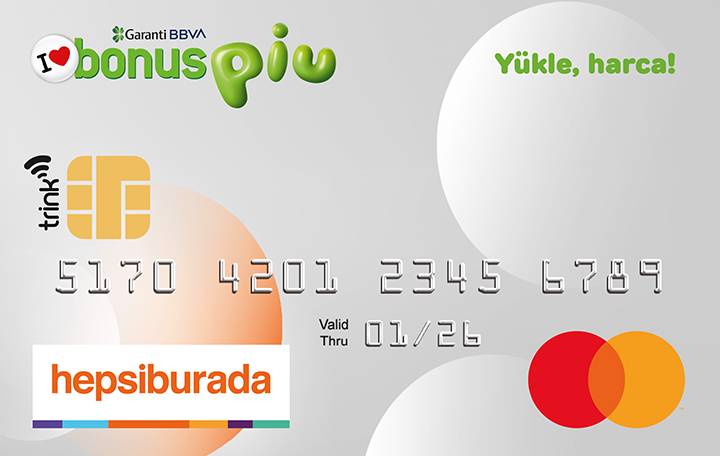 Bonus Piu’dan Hepsiburada.com’a Özel Kart