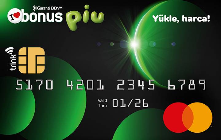 İnternet Alışverişinin Yeni Kartı Bonus Piu