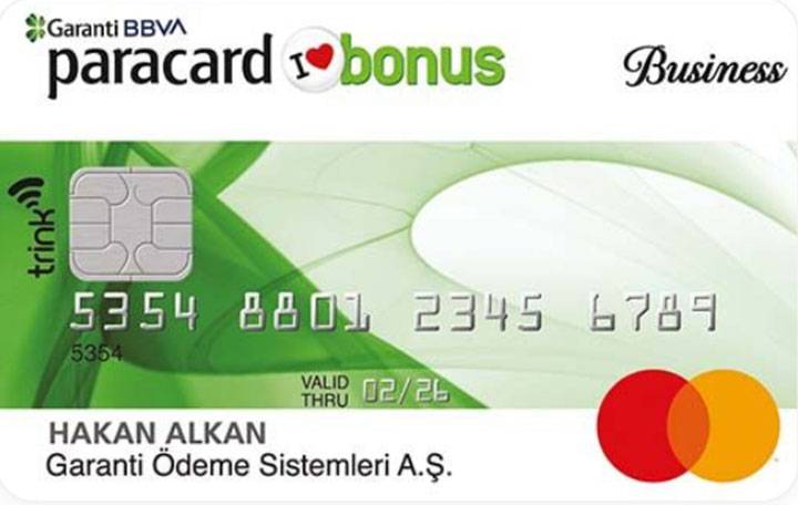 Paracard Business banka kartı size uygun çözümler sunar.